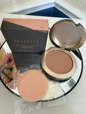 Cover FX Total Cover Cream Foundation - M3 NIB Sealed